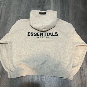 (SAME DAY SHIP) Fear of God Essentials Dark Grey Hoodie